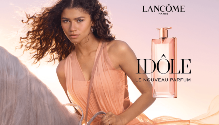 Lancement du parfum Idôle de Lancôme